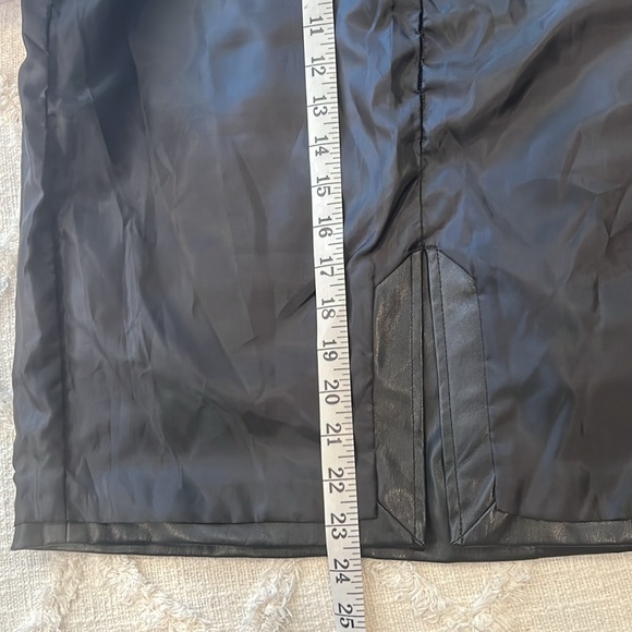 Worthington black faux leather pencil skirt - Picture 9 of 9